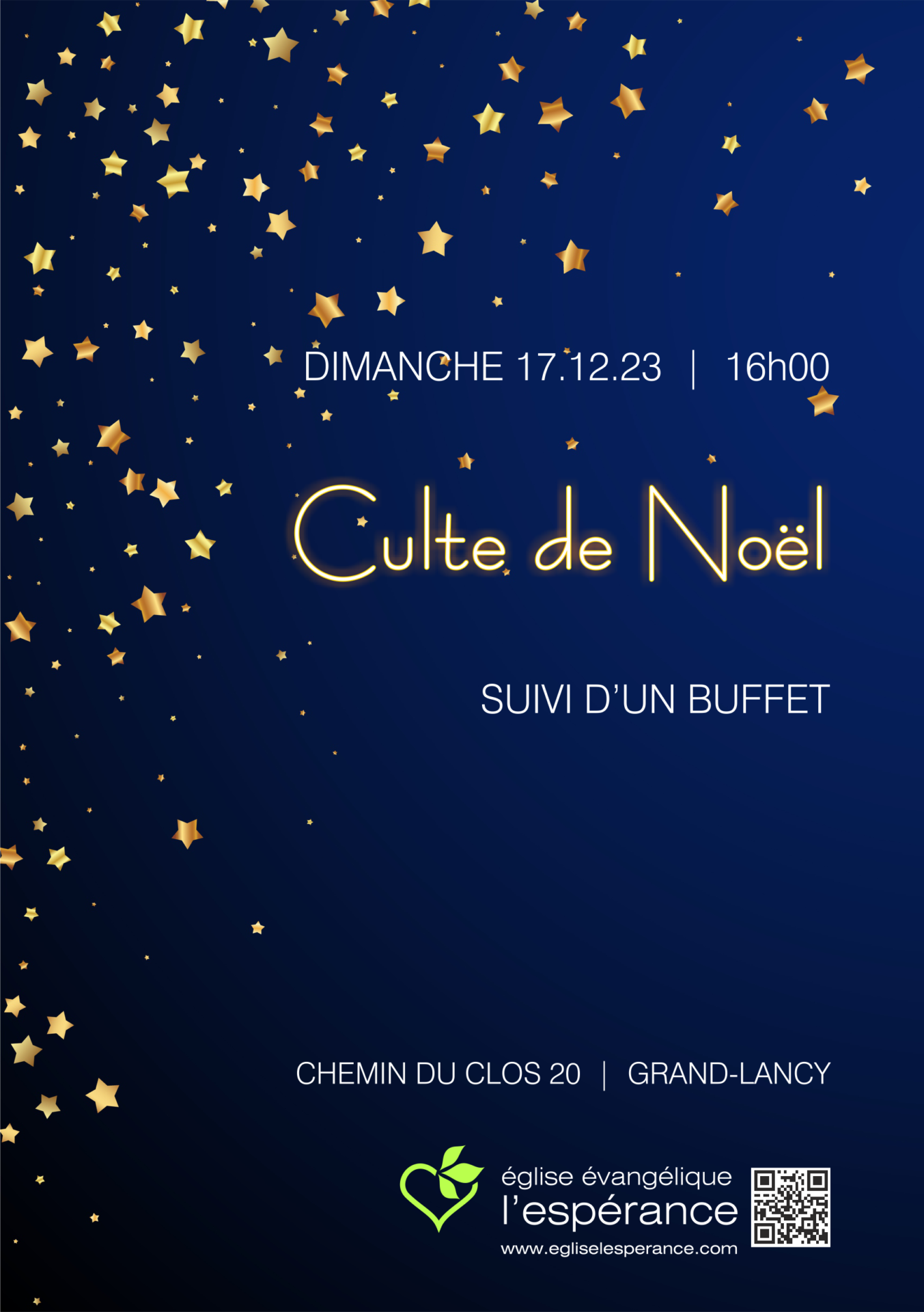 Flyer de l'évènement